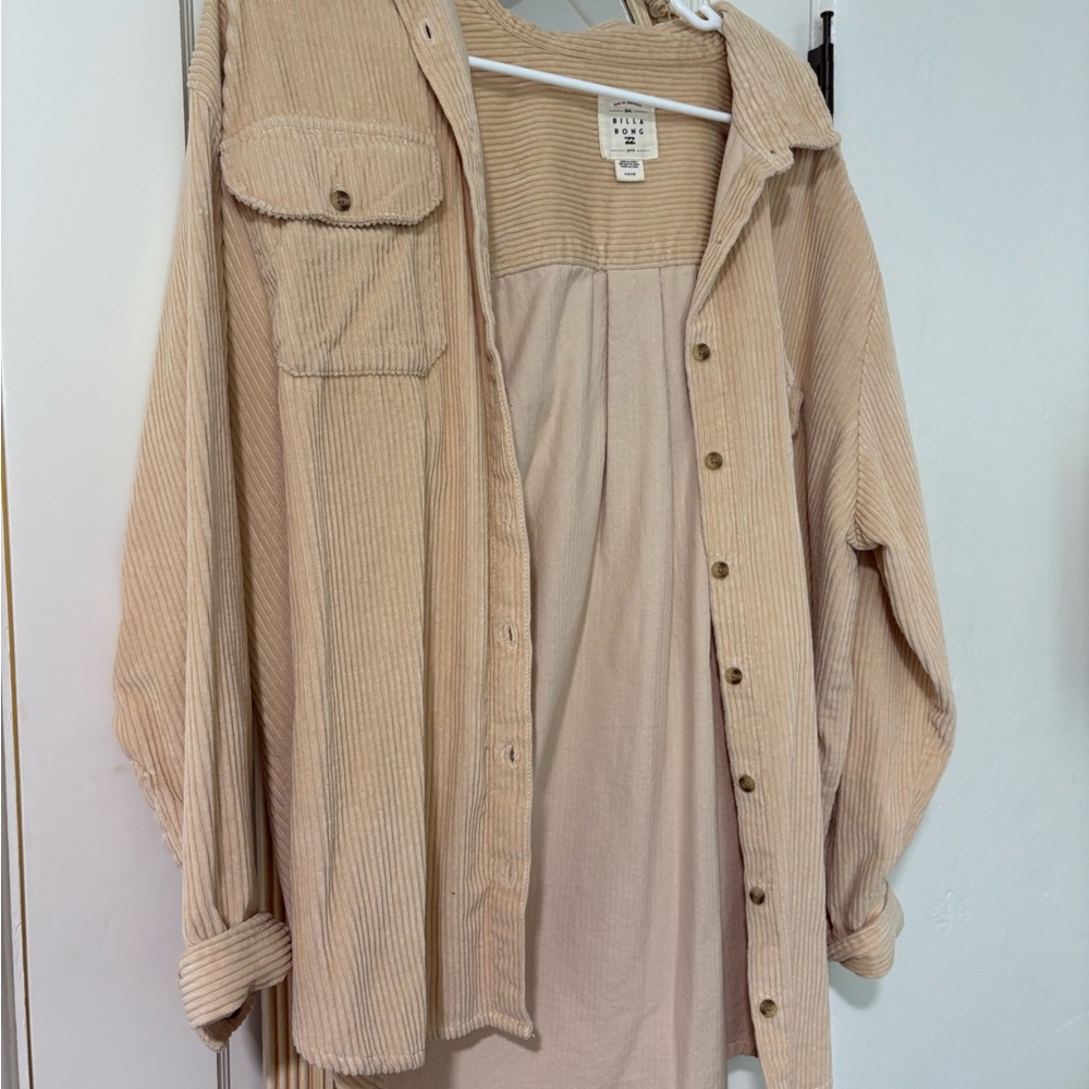 Corduroy Button-Up Shirt